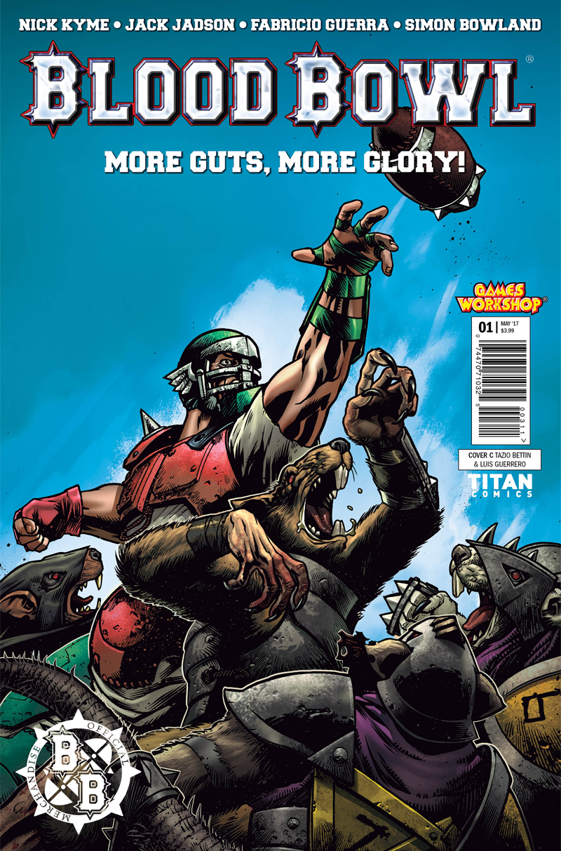 Illustration for article titled The Fantastically Violent Football Board Game Blood Bowl Is Getting Its Own Comic
